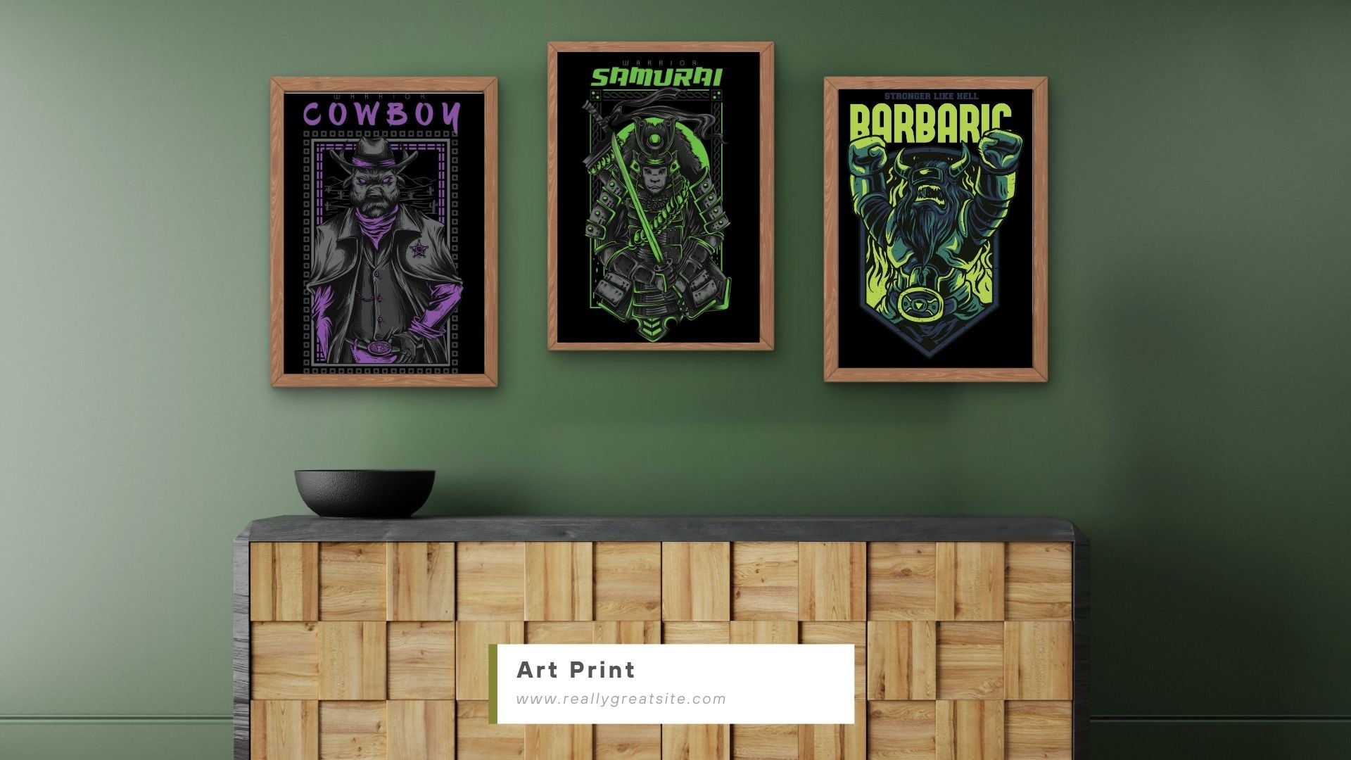 Pack Exclusivo de Arte Neón – 3 Cuadros Digitales en Alta Resolución